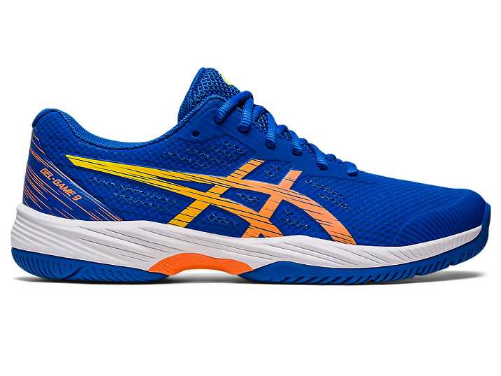 Asics GEL-GAME 9 Tennisskor Herr Blå Orange | Sverige-0562138