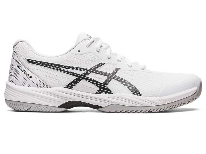 Asics GEL-GAME 9 Tennisskor Herr Vita Svarta | Sverige-9823764