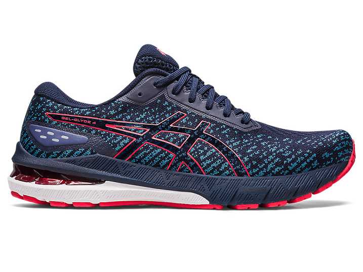 Asics GEL-GLYDE 4 Löparskor Herr Marinblå Röda | Sverige-8132564