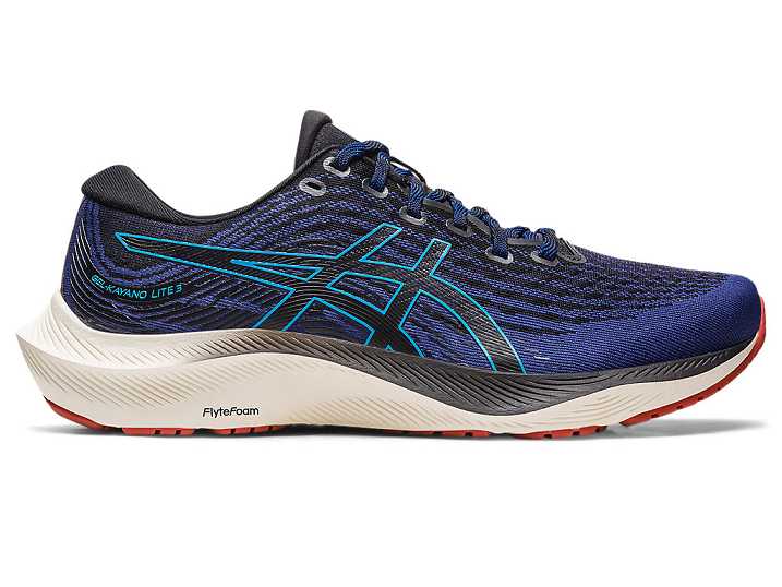 Asics GEL-KAYANO LITE 3 Löparskor Herr Blå Svarta | Sverige-8726159