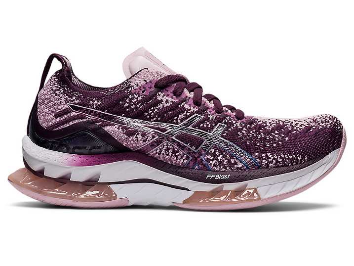 Asics GEL-KINSEI BLAST Löparskor Dam Mörklila Rosa | Sverige-0316589