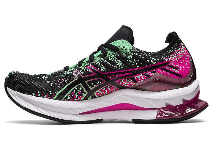 Asics GEL-KINSEI BLAST Löparskor Dam Svarta Rosa | Sverige-5678210