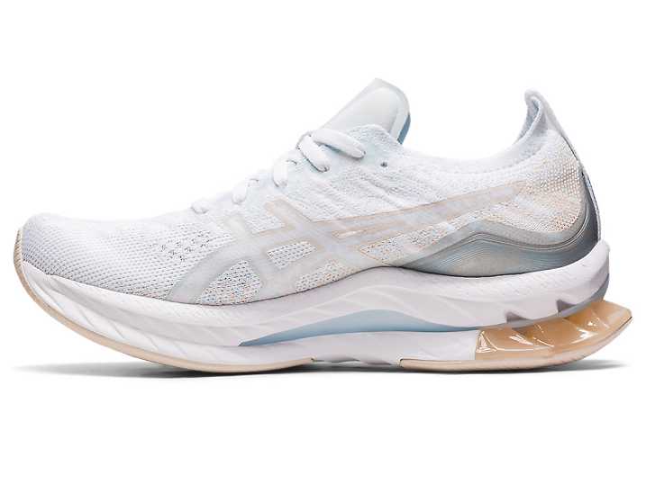 Asics GEL-KINSEI BLAST Löparskor Dam Vita Beige | Sverige-0731862