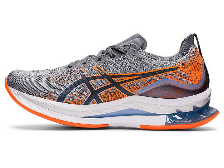 Asics GEL-KINSEI BLAST Löparskor Herr Grå Orange | Sverige-2178459