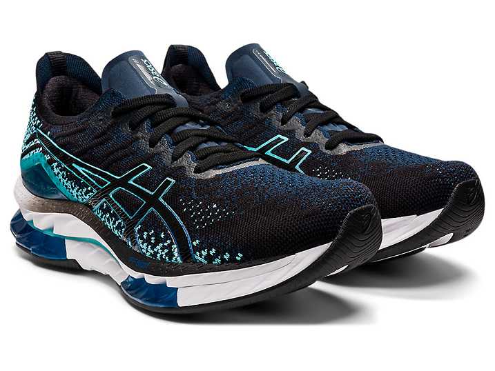 Asics GEL-KINSEI BLAST Löparskor Herr Svarta Mintgröna | Sverige-8340651