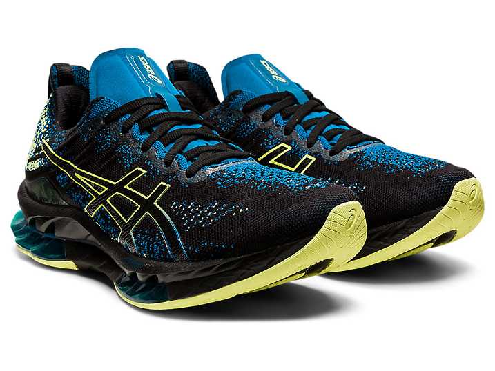 Asics GEL-KINSEI BLAST Löparskor Herr Svarta Gula | Sverige-9825764