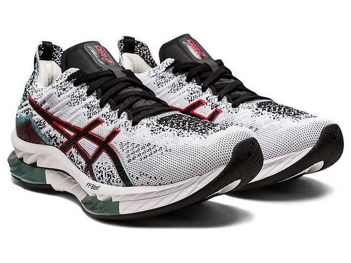 Asics GEL-KINSEI BLAST Löparskor Herr Vita Svarta | Sverige-0539726