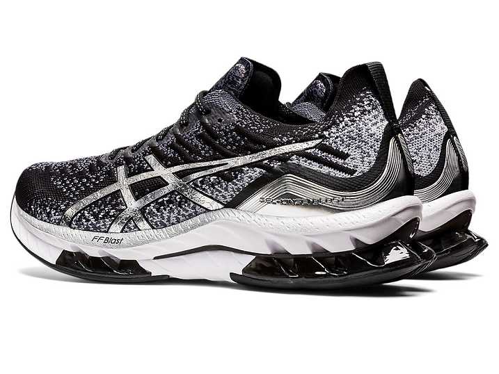 Asics GEL-KINSEI BLAST PLATINUM Löparskor Herr Grå Silver | Sverige-2156798