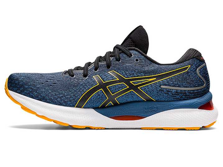 Asics GEL-NIMBUS 24 Löparskor Herr Azurblå Guld | Sverige-7548106