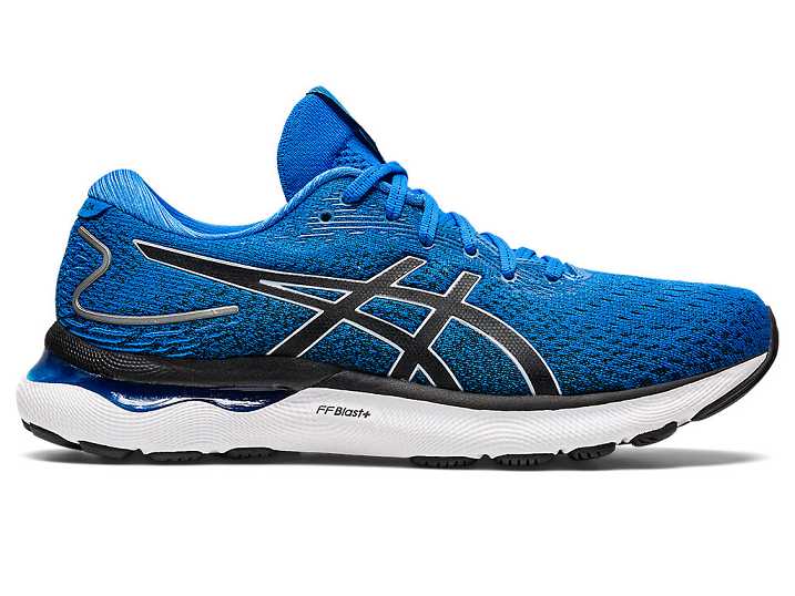 Asics GEL-NIMBUS 24 Löparskor Herr Blå Grå | Sverige-9843261