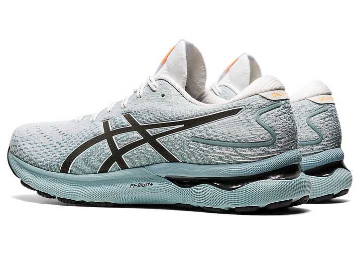 Asics GEL-NIMBUS 24 Löparskor Herr Ljusgrå Vita | Sverige-7625134