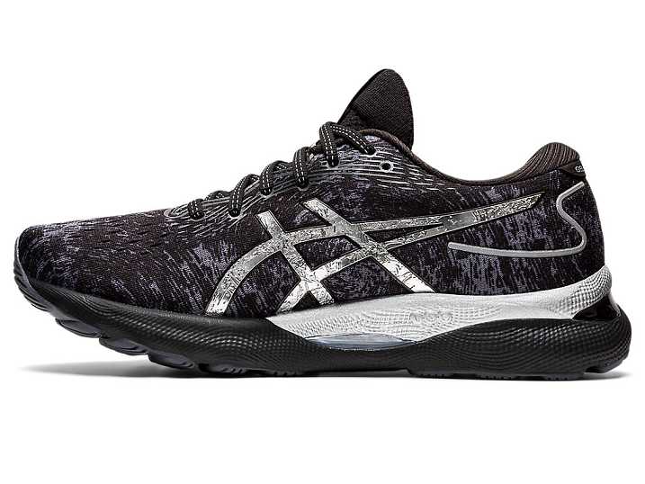 Asics GEL-NIMBUS 24 PLATINUM Löparskor Herr Grå Silver | Sverige-0148597