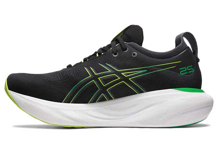 Asics GEL-NIMBUS 25 Löparskor Herr Svarta Ljusgröna | Sverige-1076349