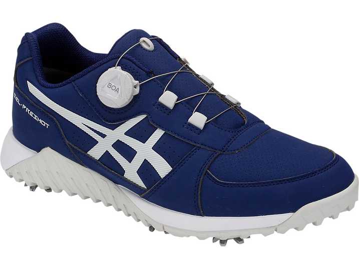 Asics GEL-PRESHOT BOA Golfskor Herr Marinblå Grå | Sverige-4608973