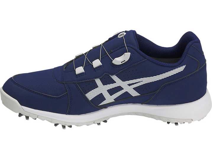 Asics GEL-PRESHOT BOA Golfskor Herr Marinblå Grå | Sverige-4608973