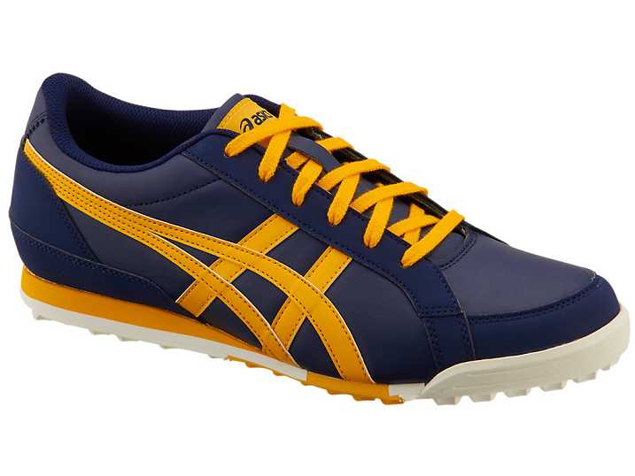 Asics GEL-PRESHOT CLASSIC 3 Golfskor Herr Marinblå Orange Blommiga | Sverige-8594627