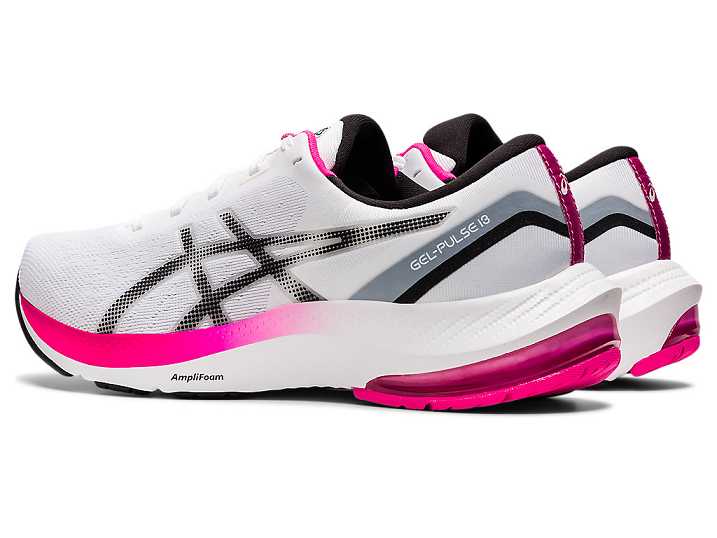 Asics GEL-PULSE 13 Promenadskor Dam Vita Svarta | Sverige-2796058