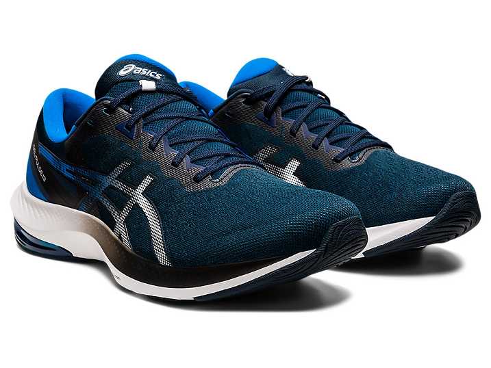 Asics GEL-PULSE 13 Promenadskor Herr Blå Vita | Sverige-0132594