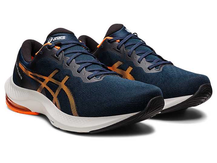 Asics GEL-PULSE 13 Promenadskor Herr Blå Orange | Sverige-1267953