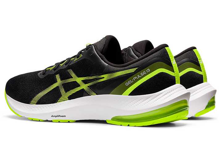 Asics GEL-PULSE 13 Promenadskor Herr Svarta Gröna | Sverige-0281493