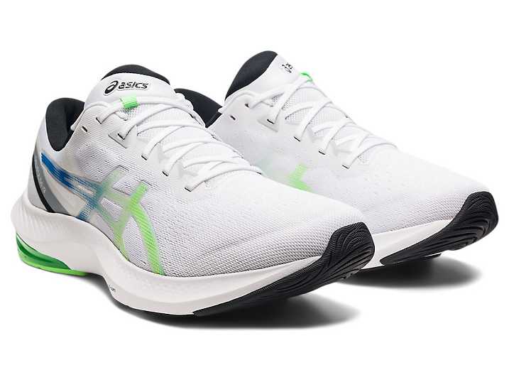 Asics GEL-PULSE 13 Promenadskor Herr Vita Ljusgröna | Sverige-2749385