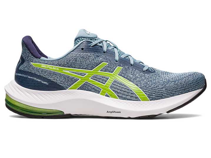 Asics GEL-PULSE 14 Löparskor Herr Ljusgrå Ljusgröna | Sverige-9862731