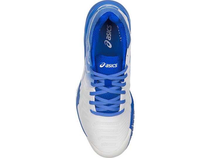 Asics GEL-RESOLUTION 7 Tennisskor Dam Vita Blå | Sverige-1035924