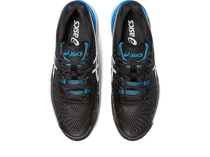 Asics GEL-RESOLUTION 9 Tennisskor Herr Svarta Vita | Sverige-8396745