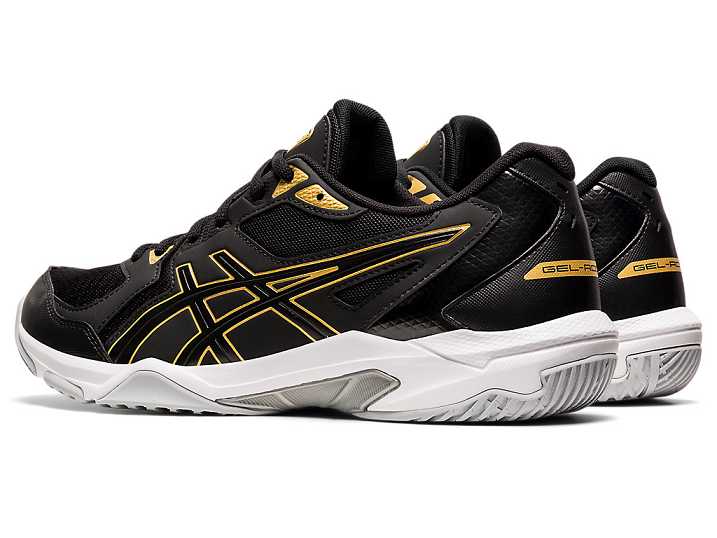 Asics GEL-ROCKET 10 Volleybollskor Herr Svarta Guld | Sverige-0147826