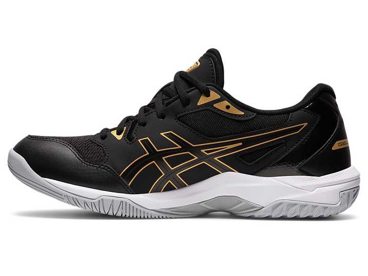 Asics GEL-ROCKET 10 Volleybollskor Herr Svarta Guld | Sverige-0147826