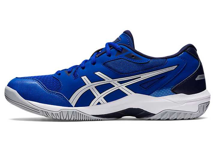 Asics GEL-ROCKET 10 Volleybollskor Herr Blå Silver | Sverige-3519276