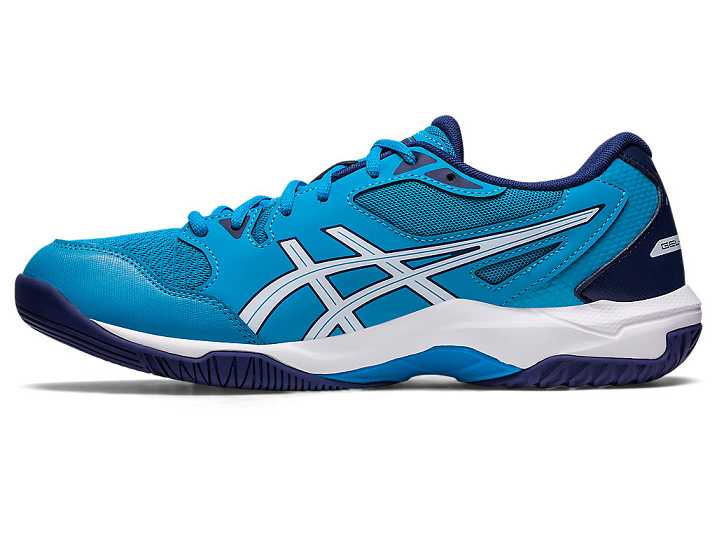 Asics GEL-ROCKET 10 Volleybollskor Herr Blå Vita | Sverige-5281347