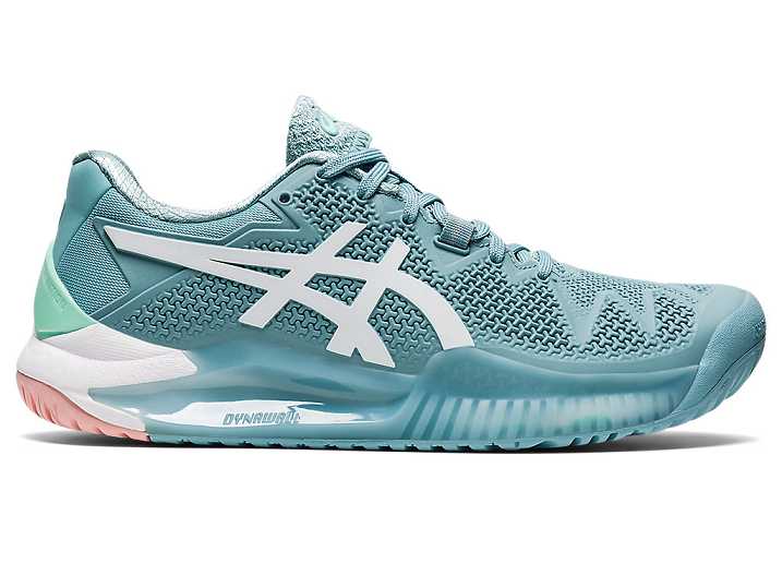 Asics GEL-Resolution 8 Tennisskor Dam Blå Vita | Sverige-1532496