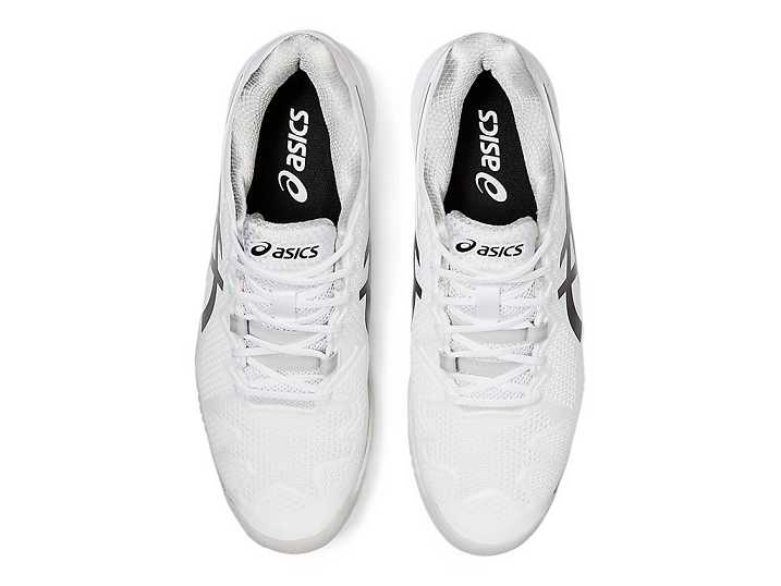 Asics GEL-Resolution 8 Tennisskor Herr Vita Svarta | Sverige-9830754