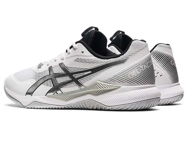 Asics GEL-TACTIC Volleybollskor Herr Vita Silver | Sverige-1728359