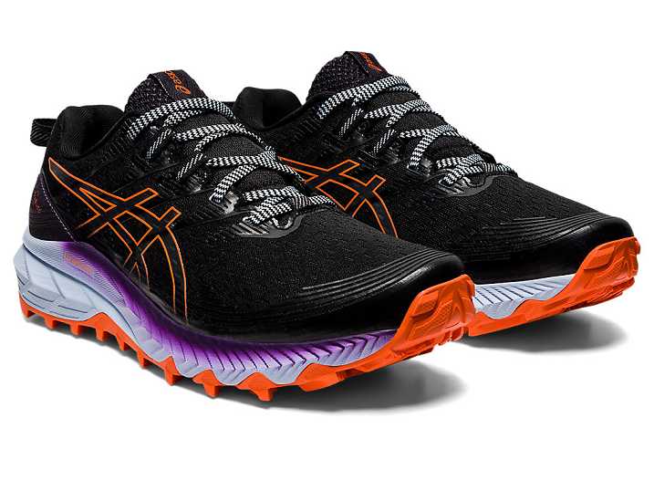 Asics GEL-TRABUCO 10 Trail löparskor Dam Svarta Orange | Sverige-4651398