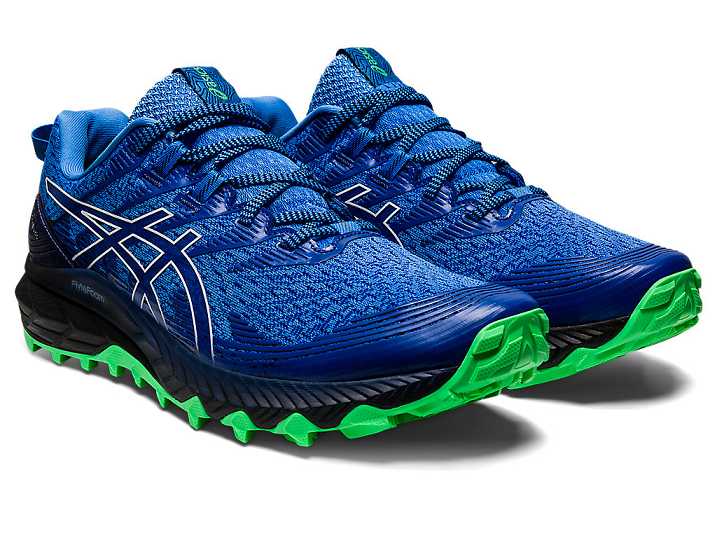 Asics GEL-TRABUCO 10 Trail löparskor Herr Blå Vita | Sverige-1645903