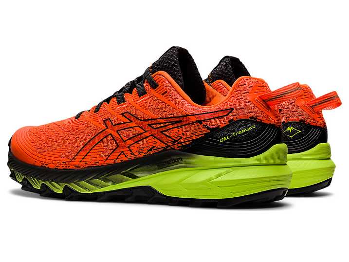 Asics GEL-TRABUCO 10 Trail löparskor Herr Orange Svarta | Sverige-7349162