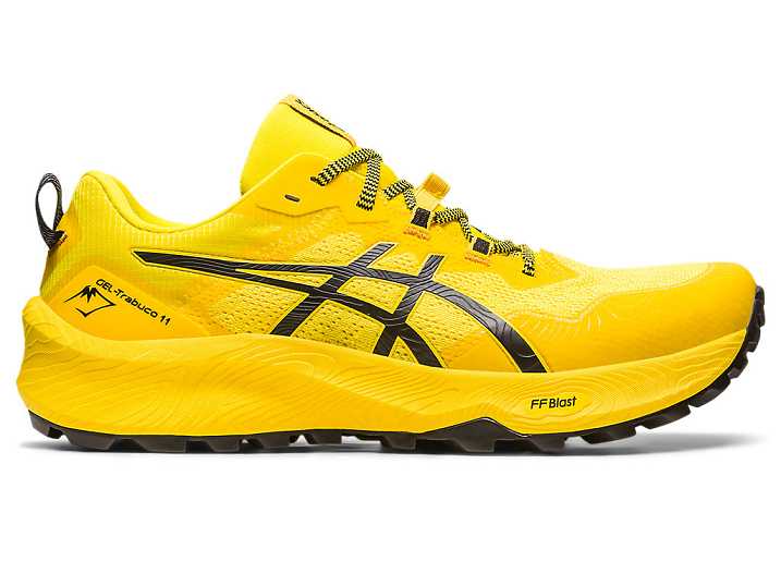 Asics GEL-TRABUCO 11 Trail löparskor Herr Guld Gula Svarta | Sverige-0267548