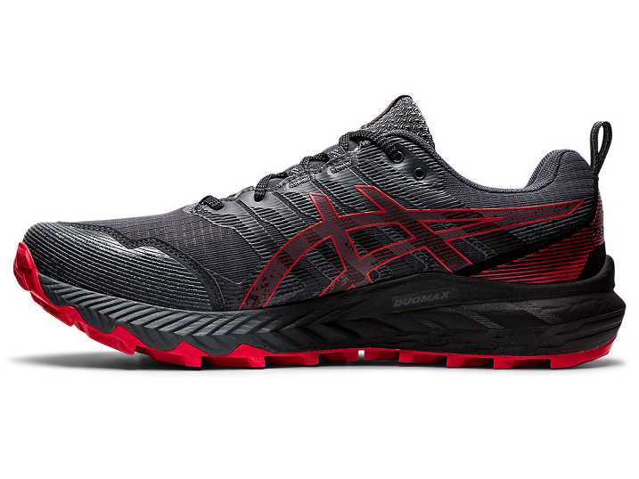 Asics GEL-TRABUCO 9 Trail löparskor Herr Grå Röda | Sverige-6047528