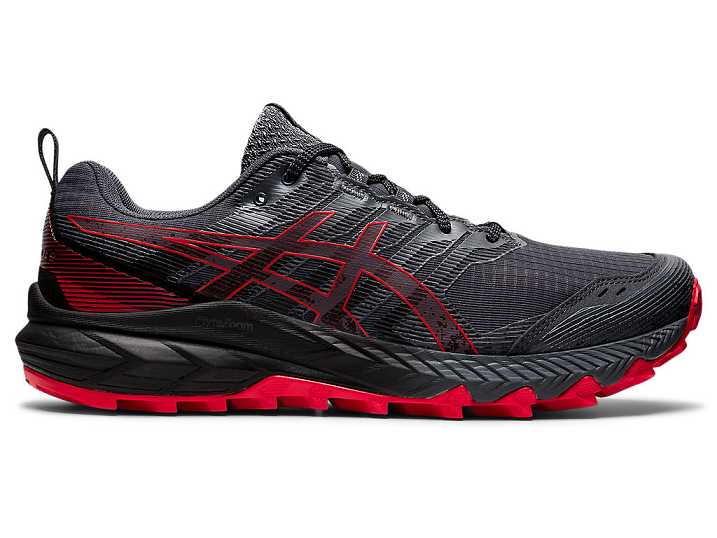 Asics GEL-TRABUCO 9 Trail löparskor Herr Grå Röda | Sverige-6047528