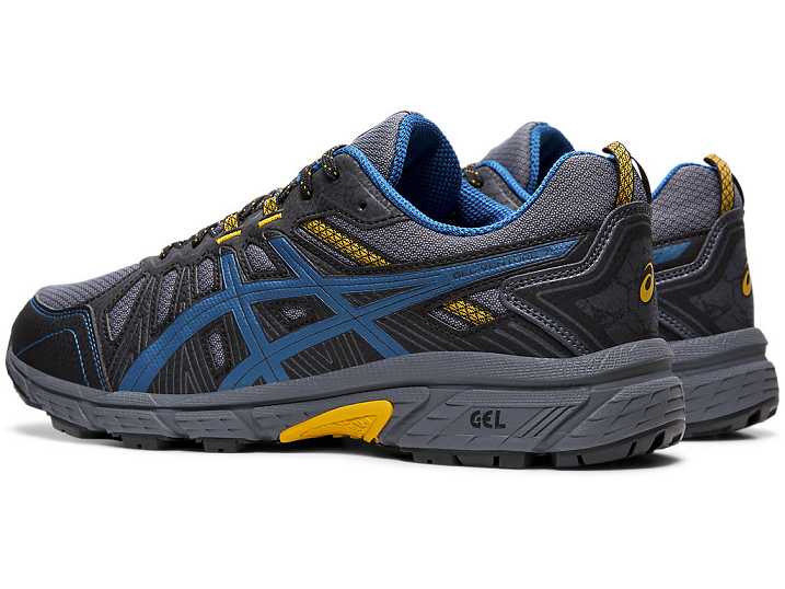 Asics GEL-VENTURE 7 Trail löparskor Herr Svarta | Sverige-5794326