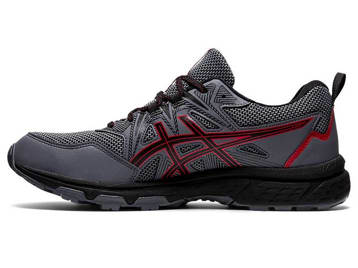 Asics GEL-VENTURE 8 EXTRA WIDE Trail löparskor Herr Svarta | Sverige-0289637