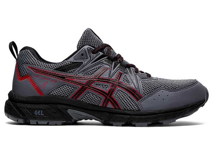 Asics GEL-VENTURE 8 EXTRA WIDE Trail löparskor Herr Svarta | Sverige-0289637