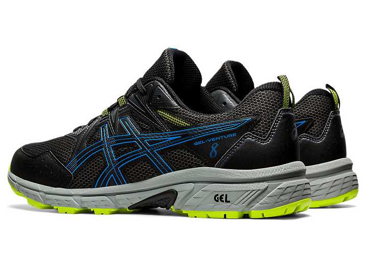 Asics GEL-VENTURE 8 Trail löparskor Herr Svarta Blå | Sverige-4286510