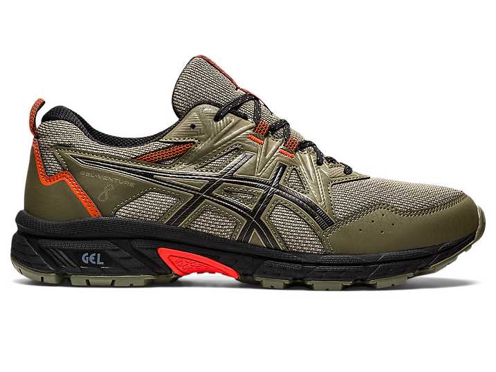 Asics GEL-VENTURE 8 Trail löparskor Herr Gröna Svarta | Sverige-5862749