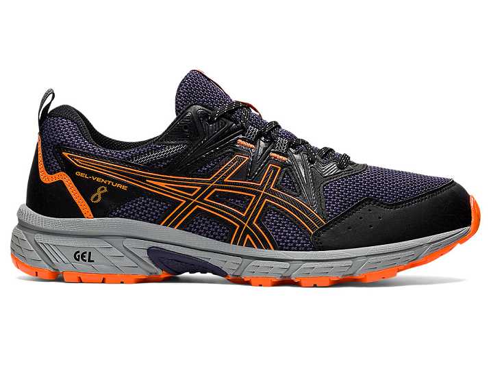 Asics GEL-VENTURE 8 Trail löparskor Herr Svarta Orange | Sverige-7638251