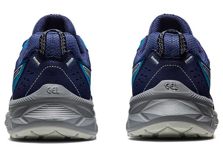 Asics GEL-VENTURE 9 Trail löparskor Herr Blå Ljusolivgröna | Sverige-0791325