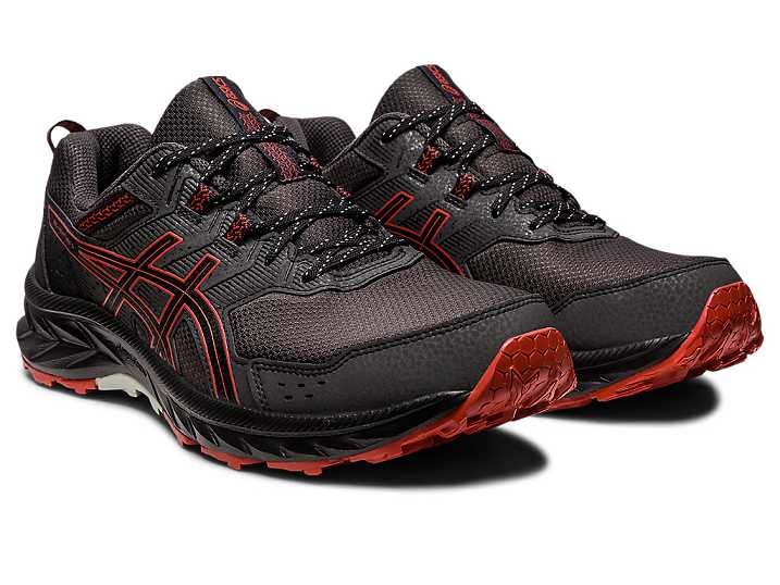 Asics GEL-VENTURE 9 Trail löparskor Herr Mörkgrå Bruna | Sverige-1784065