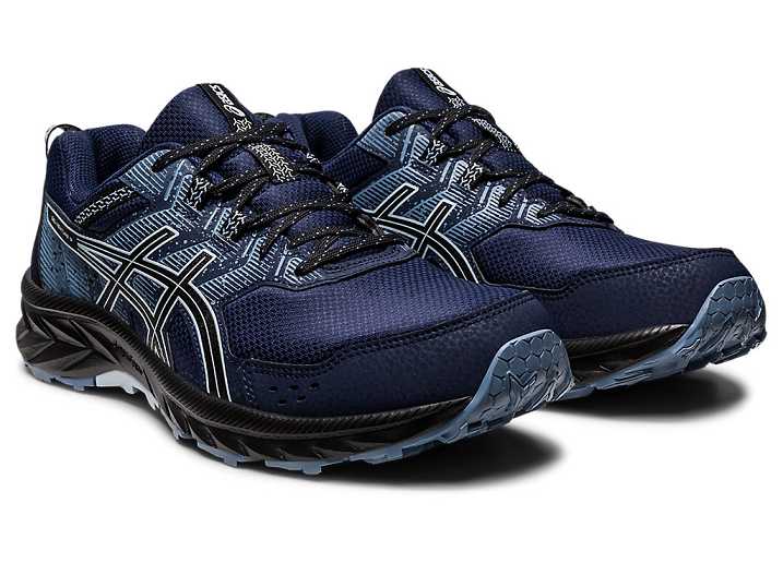 Asics GEL-VENTURE 9 Trail löparskor Herr Marinblå | Sverige-6031794